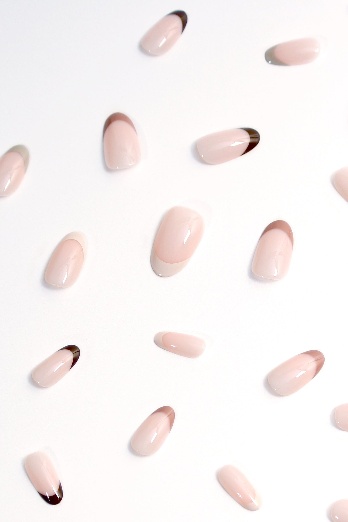 Falling for French | Soft & Durable Press-On Nails - Bonmuz