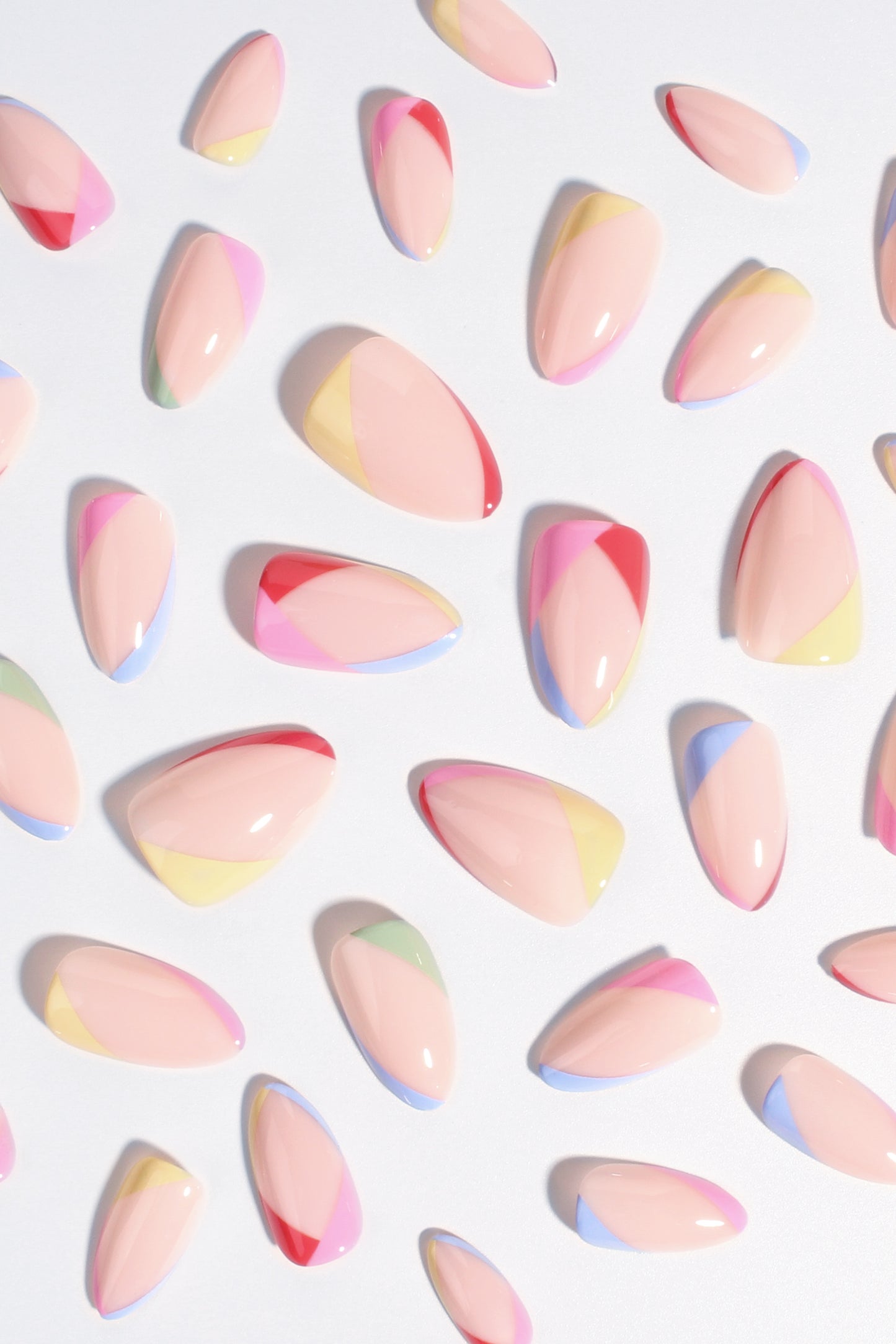 Tropical Splash | Soft & Durable Press-On Nails