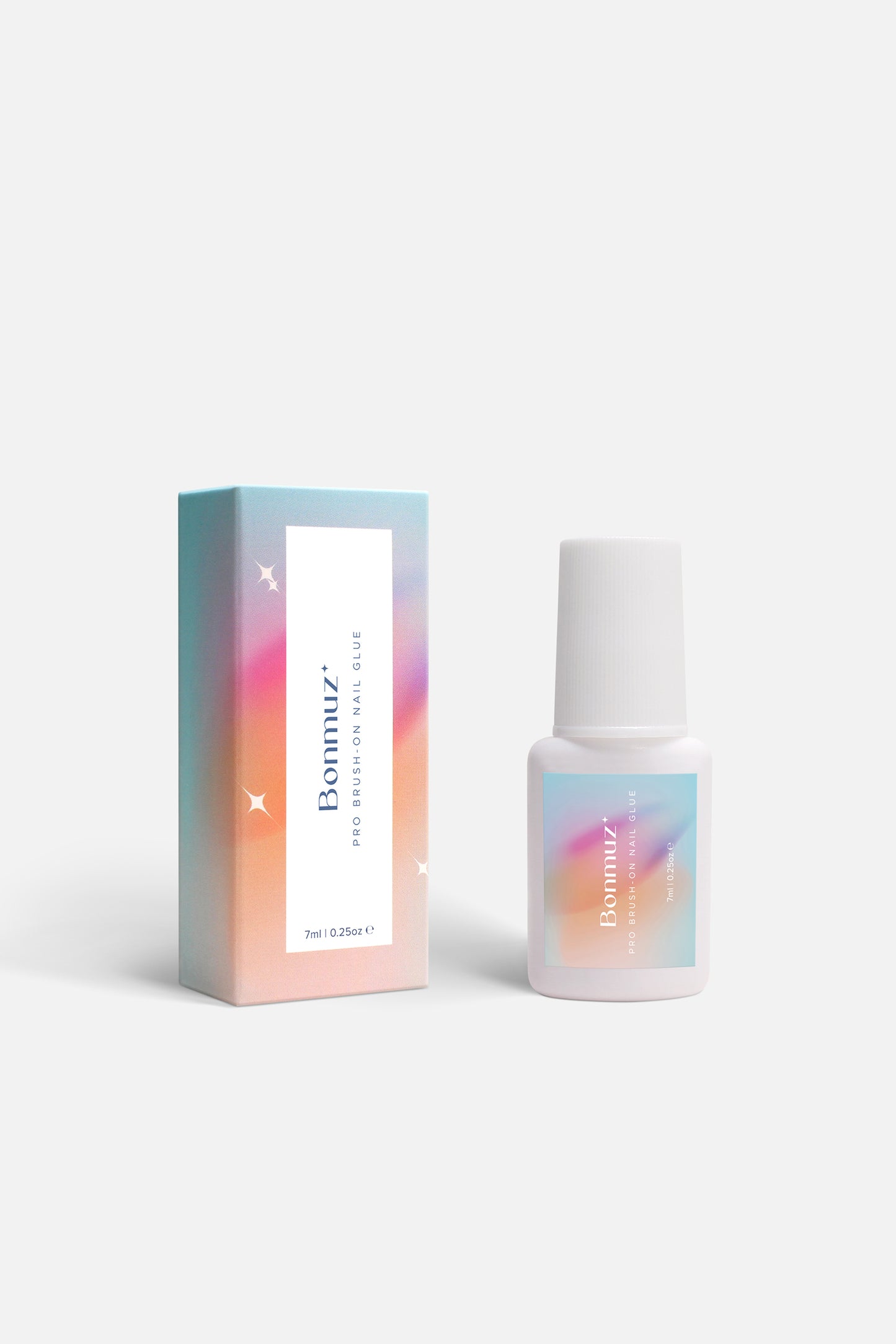 Pro Brush-On Nail Glue - Bonmuz