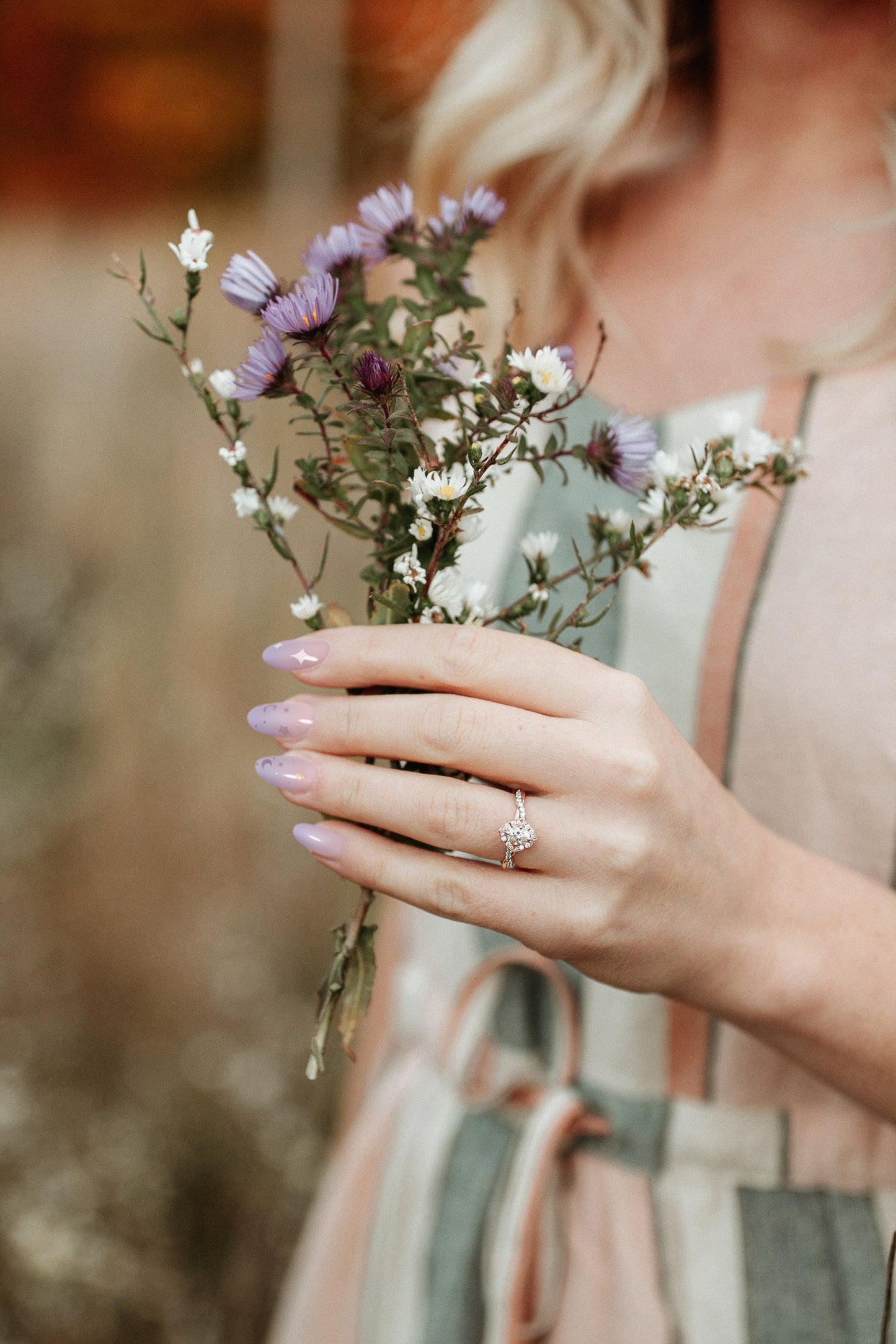 Sky At Dawn | Soft & Durable Press-On Nails - Bonmuz