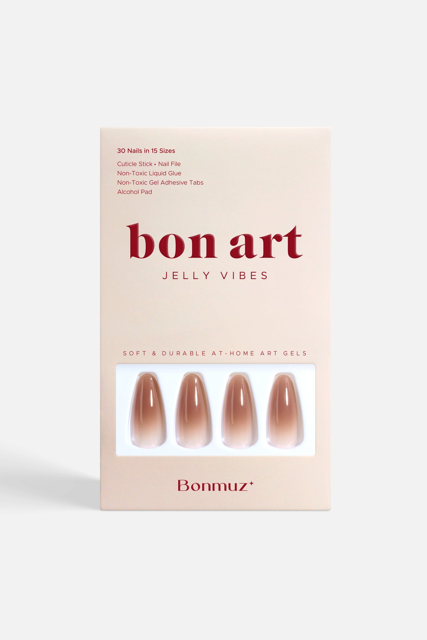 Brown Sugar Drip | Soft & Durable Press-On Nails