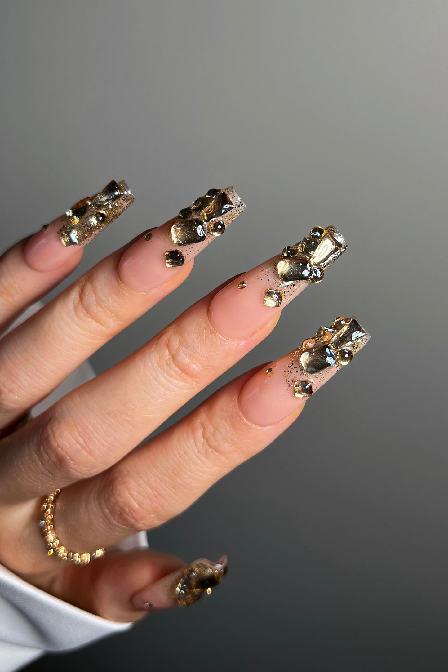 Cleopatra's Gold | Pro Handmade Gel Nails